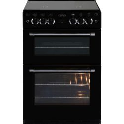 Belling Classic 60G 60cm Gas Cooker with Double Oven in Black
